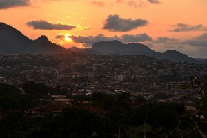 Coucher de soleil