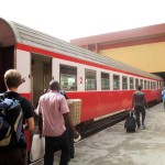Le train, vu de l'extérieur
