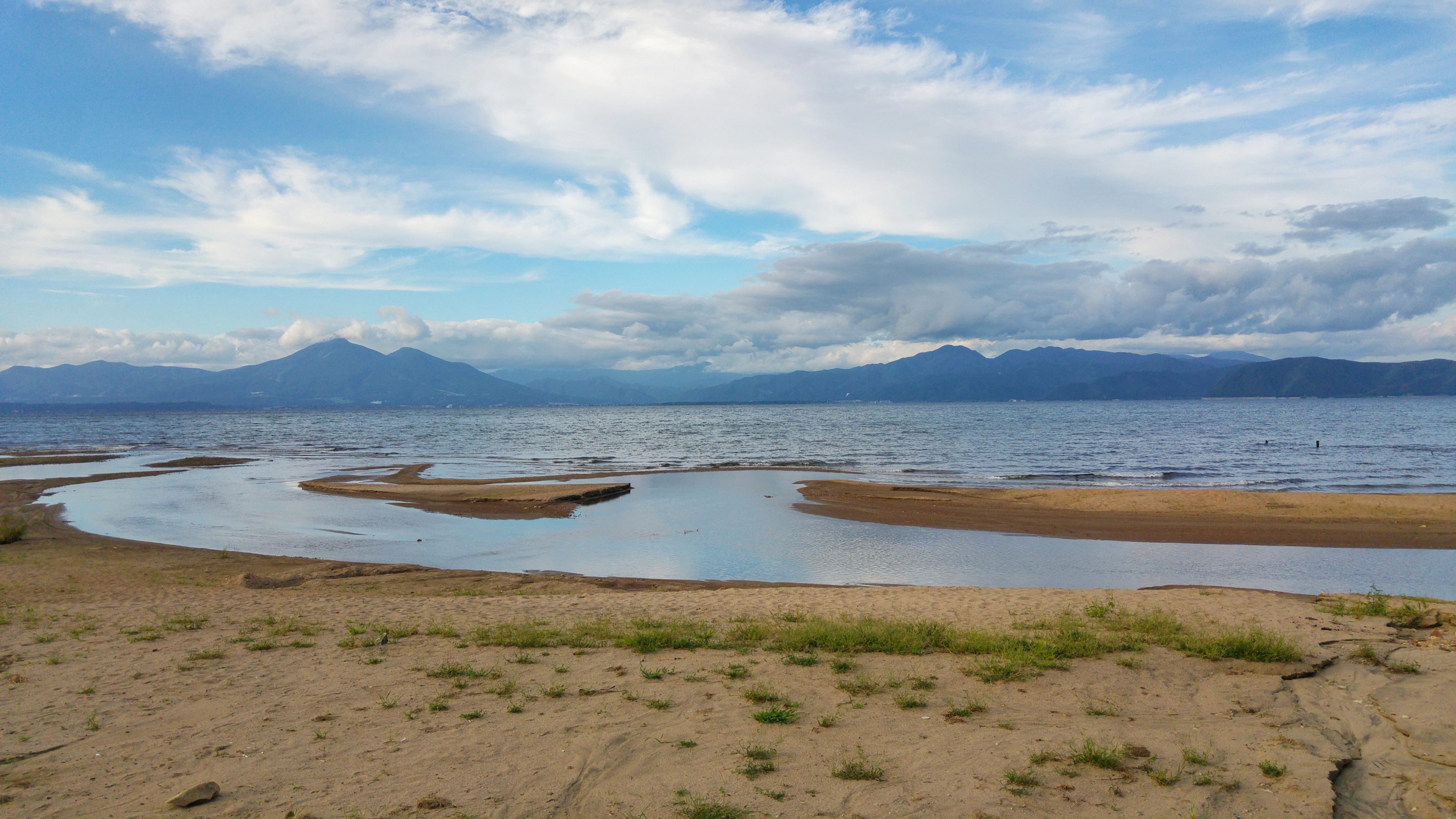 Le Mont Bandai et le lac Inawashiro