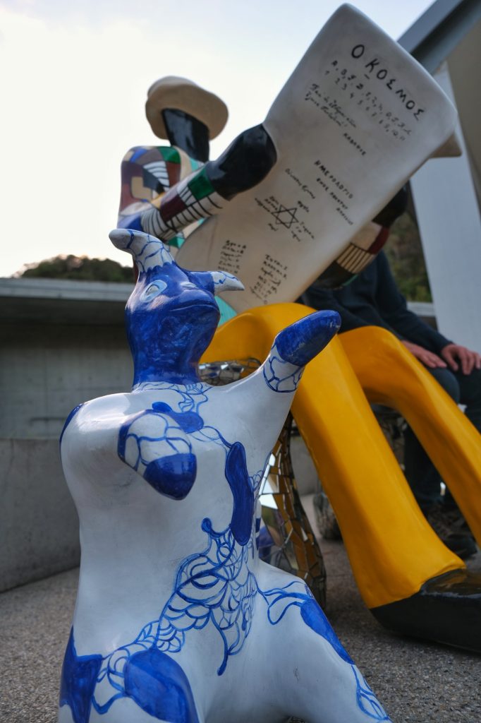 Une oeuvre d'art sur Naoshima
