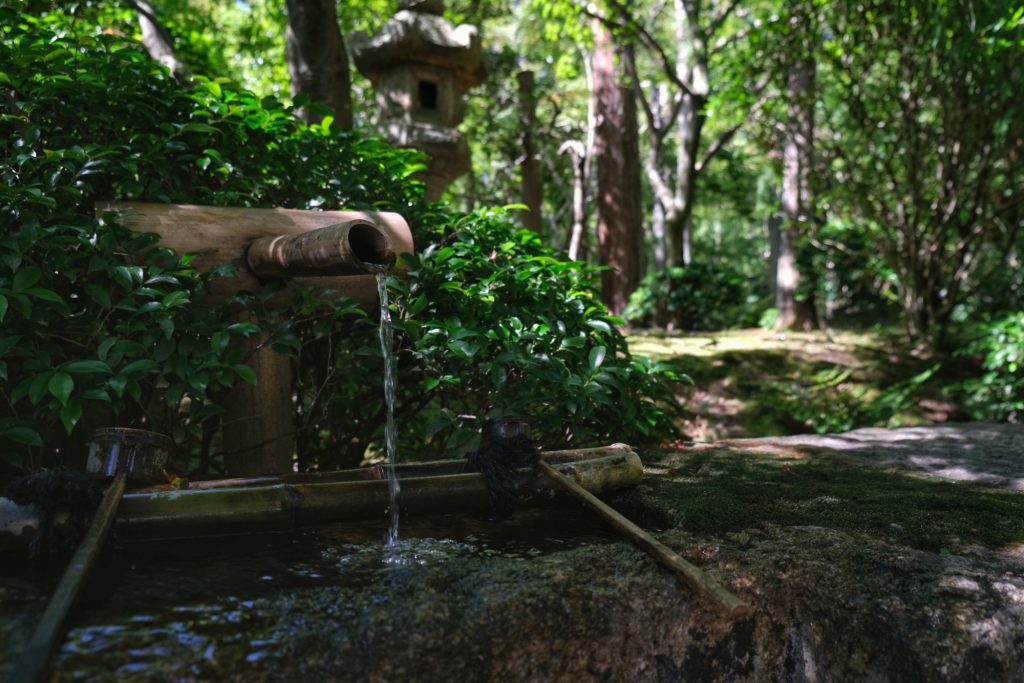 Bassin du Ryoan-ji de Kyoto