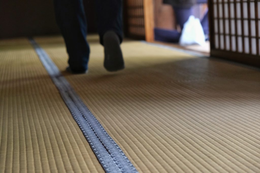 Les tatamis du Takayama Jinya