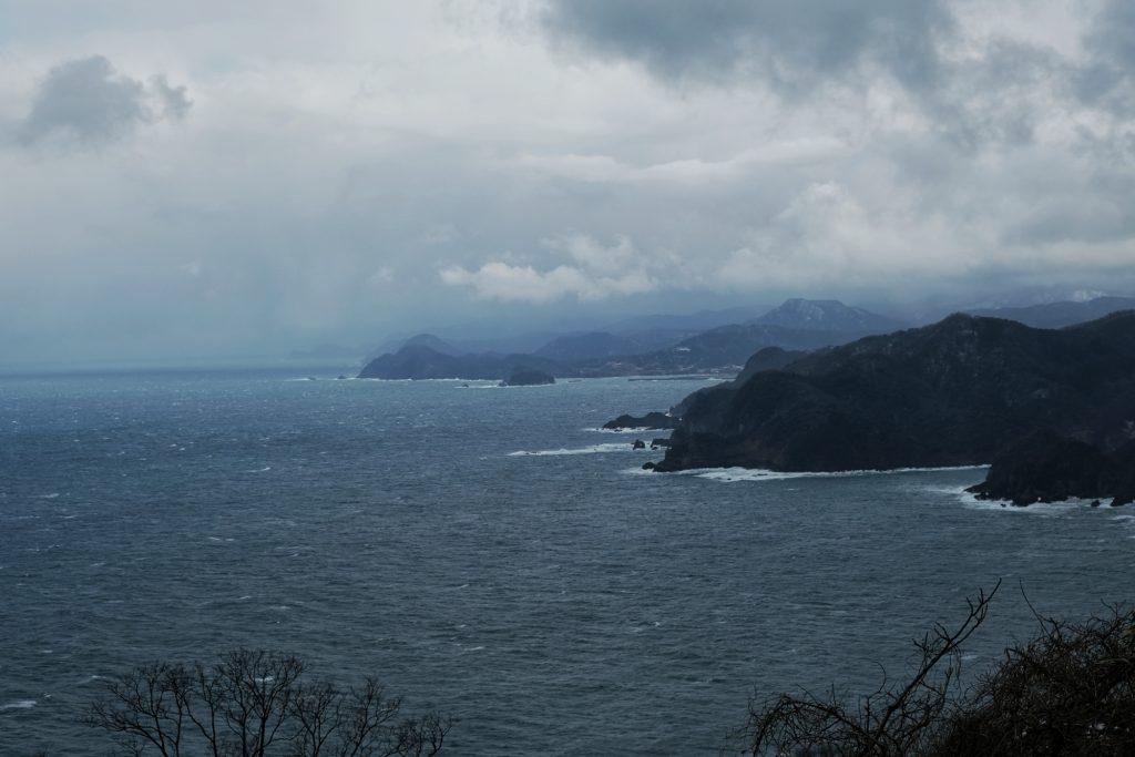 Le littoral près du village d'Amarube