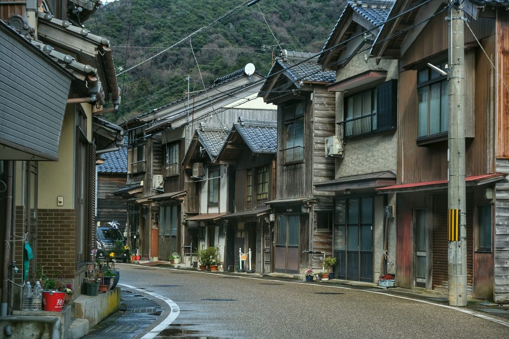 Une rue du village de Funaya