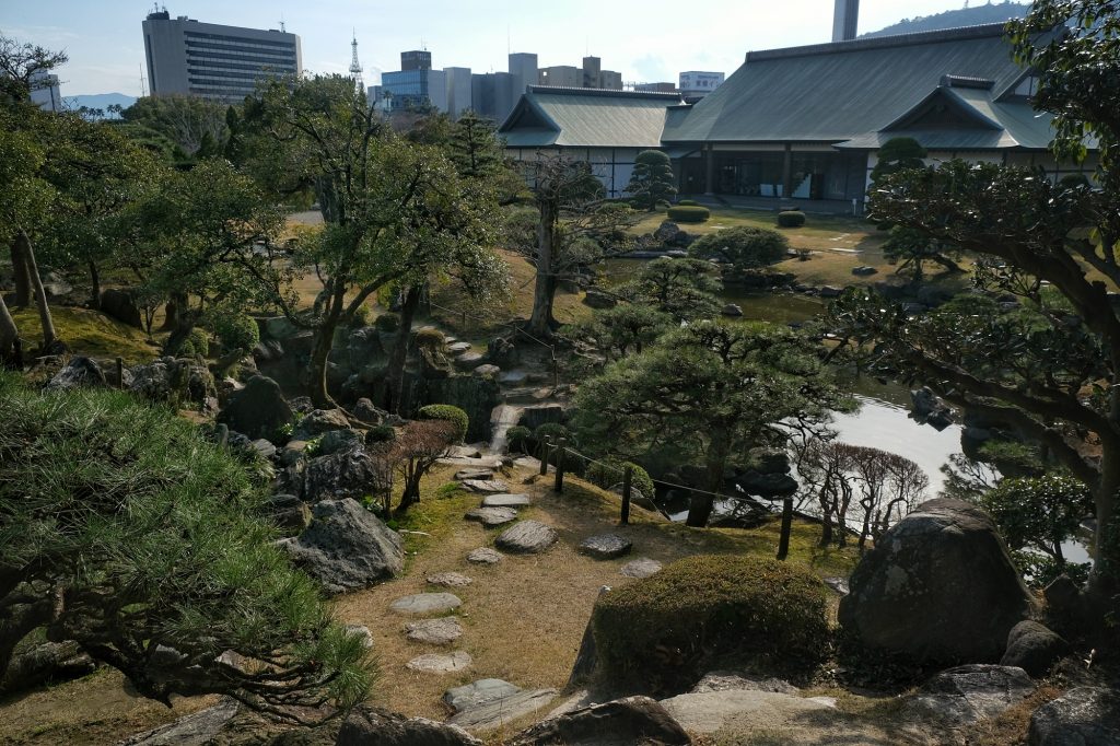Le jardin Omote Goten de l'ancien château de Tokushima