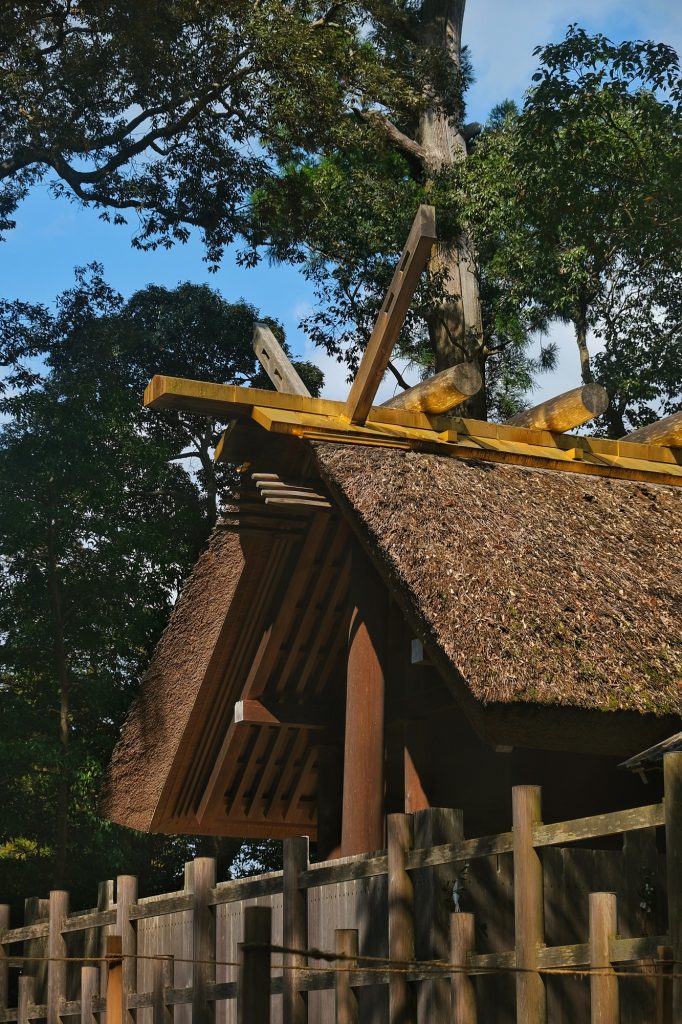 Un bâtiment de l'Ise Jingu