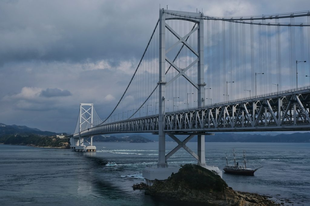 Le pont de Naruto et ses tourbillons