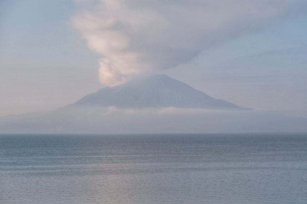 Le Sakurajima, comme dans un rêve
