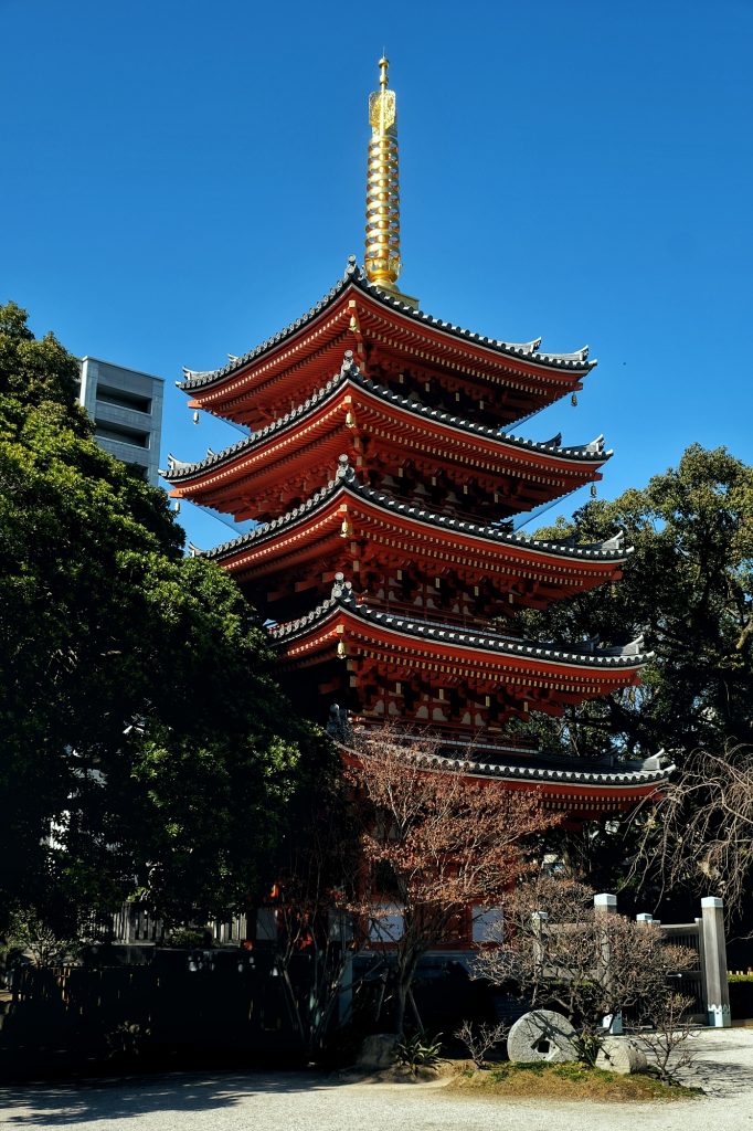 Pagode du Tochogi à Fukuoka