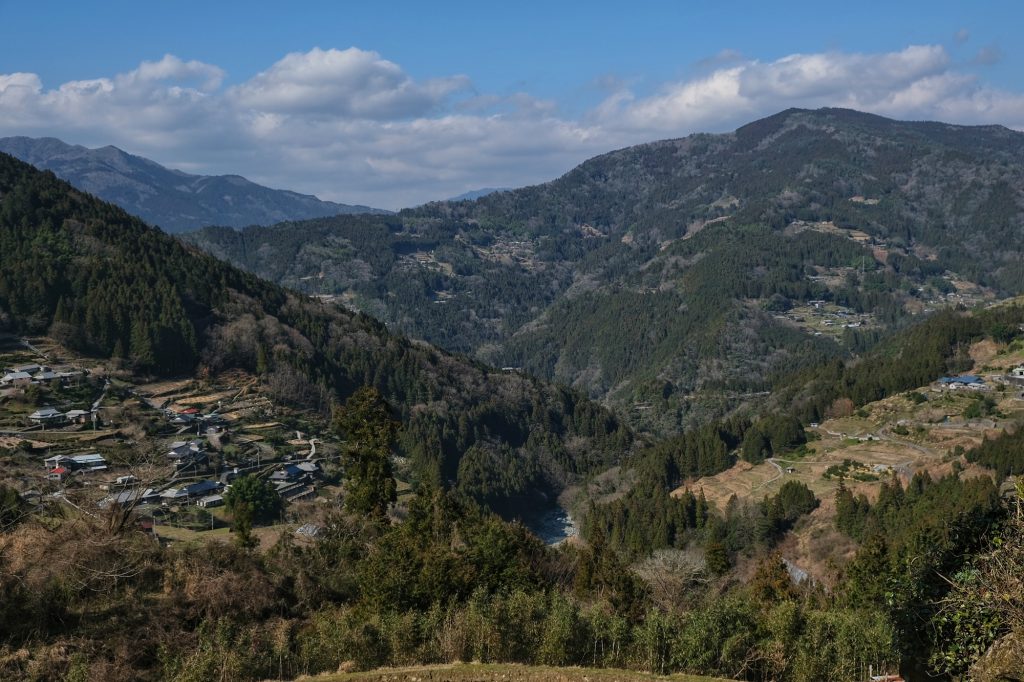 La vallée de Sagayama sur le chemin de notre camping