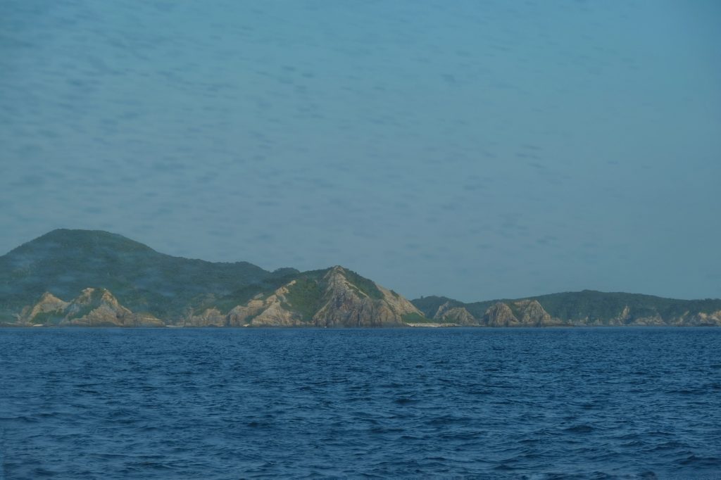 Retour en bateau vers Naha