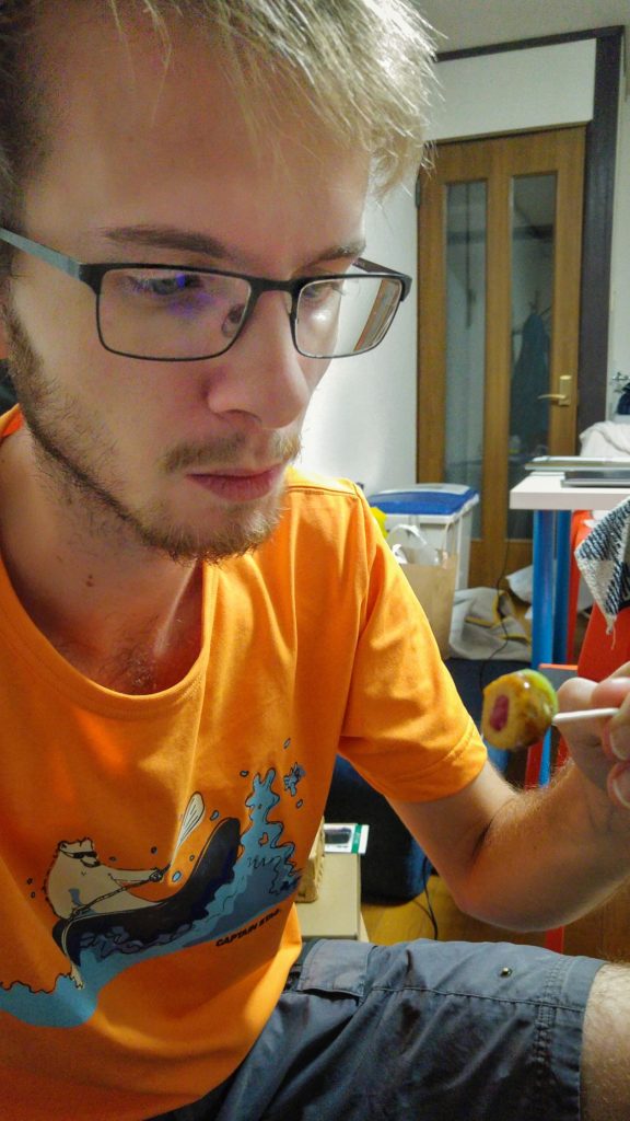 Vincent goûte nos expériences culinaires de takoyaki bizarres